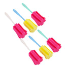 6pcs Bottle Brush Cup Scrubbing Kitchen Cleaner For Washing Cleaning New Hot