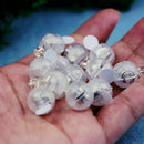20pcs Clear Plastic Craft Ball Sphere Baubles For Christmas Wedding Decoration