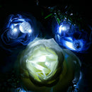 20x Individual White LED Lights Tiny Wireless Battery Craft Glow Christmas Party