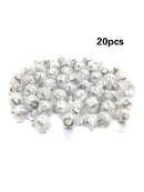 20x Individual White LED Lights Tiny Wireless Battery Craft Glow Christmas Party