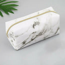 Fashion Marble Multi-Function Bag Pencil Case Makeup Box Travel Cosmetic Bag