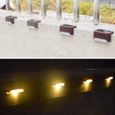 1.2V NiMH Battery Powered Stair Case Light Outdoor Pathway Lights Fence Lamp