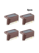 1.2V NiMH Battery Powered Stair Case Light Outdoor Pathway Lights Fence Lamp