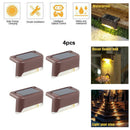 LED Solar Stair Lamp IP65 Waterproof Garden Fence Railing Light Courtyard Light
