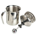 Manual Milk Frother Pump Milk Foamer Handheld Milk Frothing Pitchers Foam Maker