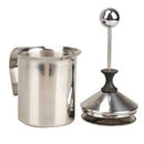 Manual Milk Frother Pump Milk Foamer Handheld Milk Frothing Pitchers Foam Maker