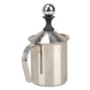 Manual Milk Frother Pump Milk Foamer Handheld Milk Frothing Pitchers Foam Maker