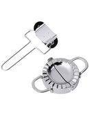 Set Of Dumpling Mould Maker Stainless Steel Dough Presser Gadget Tool Kitchen XX