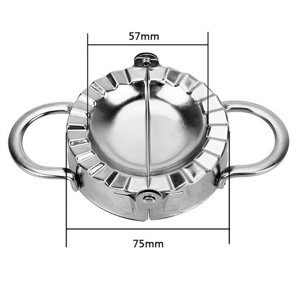 1 Set Kitchen Dumpling DIY Maker Mold Press Ravioli Making Stainless Steel