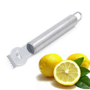 2X Orange Lemon Zester Citrus Grater Stainless Steel Grip Lime Zest Peeling Tool