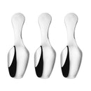 3pcs Stainless Steel Spoon Cute Tea Coffee Scoop Measuring Scoop Kitchen Tool