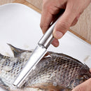 2 * Stainless Steel Fish Scale Scraper Remover Kitchen  Peeler Clean Tool Best
