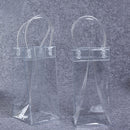 2X Clear Wine Beer Champagne Bucket Drink Ice Bag Bottle Cooler Foldable Carrier