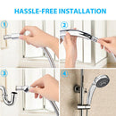 Handhold Stainless Steel Handheld Shower Head Bathroom Accessories Multifunction