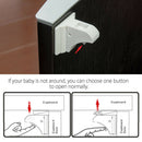 4X Magnetic Cabinet Locks For Baby Proof Safety Cupboard Door Drawer  rtsq