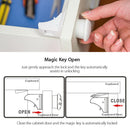 4X Magnetic Cabinet Locks For Baby Proof Safety Cupboard Door Drawer  rtsq