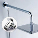30cm Rain Shower Elbow Arm Mounted Tube Rainfall Bracket Stainless Steel