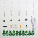 Full Color Christmas Snowman Music Box ten different Christmas snowman DIY Kit