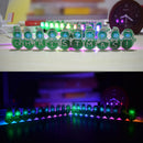 14 Full Color LED Gradient Modes Christmas Snowman Music Box DIY Kit