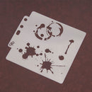 13 pcs Embossing Template Scrapbooking Walls Painting Layering Stencils DIY Craf