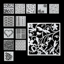 13 pcs Embossing Template Scrapbooking Walls Painting Layering Stencils DIY Craf