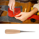 Repair Wood Waxed Thread Cord Needles Leather Craft Tool Drilling Awl Sewing