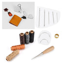 Repair Wood Waxed Thread Cord Needles Leather Craft Tool Drilling Awl Sewing