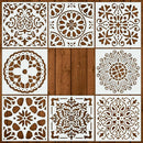 Hollow Out Tattoo Stencil DIY Temporary Body Art Drawing Template Tool LMULU