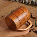 Cup Jujube Wooden Tea Handmade Mug Coffee Beer Solid Wood Mugs Drinking R T