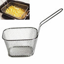 Stainless Steel Net Deep Fryer Basket Round for French Fries Potatoes Chips