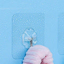 40*New Practical Seamless Adhesive Hook Wall Rack Traceless Hooks Storage Hanger