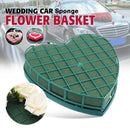 Heart Shape Flower Wet Foam Fresh Floral Wedding Car Flower Sturdy Design