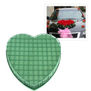 Heart Shape Flower Wet Foam Fresh Floral Wedding Car Flower Sturdy Design