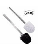 Replacement Stainless Steel Bathroom Toilets Cleaning Brush Head Holders