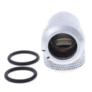90 Degree Rotary Hard Tube Fitting G1/4 Adapter For Outside Od14Mm Hard Tub