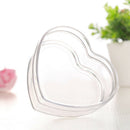 Transparent Heart Candy Boxes Gift Bags Wedding Birthday Party Snack Nice New