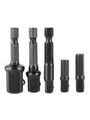 Socket Bit Adapter Magnetic Bit Extensions Holder Drill Nut Driver 1/4" 3/8" 1/2