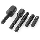 Socket Bit Adapter Magnetic Bit Extensions Holder Drill Nut Driver 1/4" 3/8" 1/2