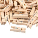 Craft Wooden Clip Rope-Decoration Photo-Paper School-Supply Office Cute with Hom