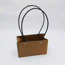 Kraft Paper Bag Flower Box Handbag Waterproof Bouquet Florist Gift Bags U S