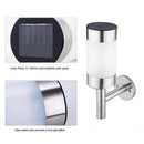 2 Pack Outdoor Solar Lights Motion Sensor Wall Light Waterproof Garden Yard Lamp