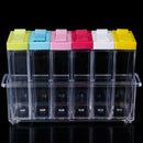 1 *Kitchen Spice Container Jar Condiment Dispenser Salt-Seasoning Box Best