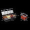 Transparent Kitchen Storage Boxes Spices Seasoning Jar Sugar Salt Organizer Box