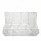 Transparent Kitchen Storage Boxes Spices Seasoning Jar Sugar Salt Organizer Box