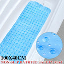 1x Bath Tub Mat Anti Slip PVC Bathroom Shower Bathtub Antibacterial Bathroom Hot