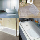 40cm*100cm Pvc Bathroom Non-slip Mat Jacuzzi Pad with Suction Cup