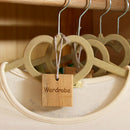 8pcs Natural Cedar Wooden Moth Hangers Blocks Repellent For Wardrobe Drawer