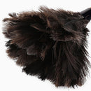 32cm Long Ostrich Feather Duster Brush Wood Handle Anti-static Home Helper Tool