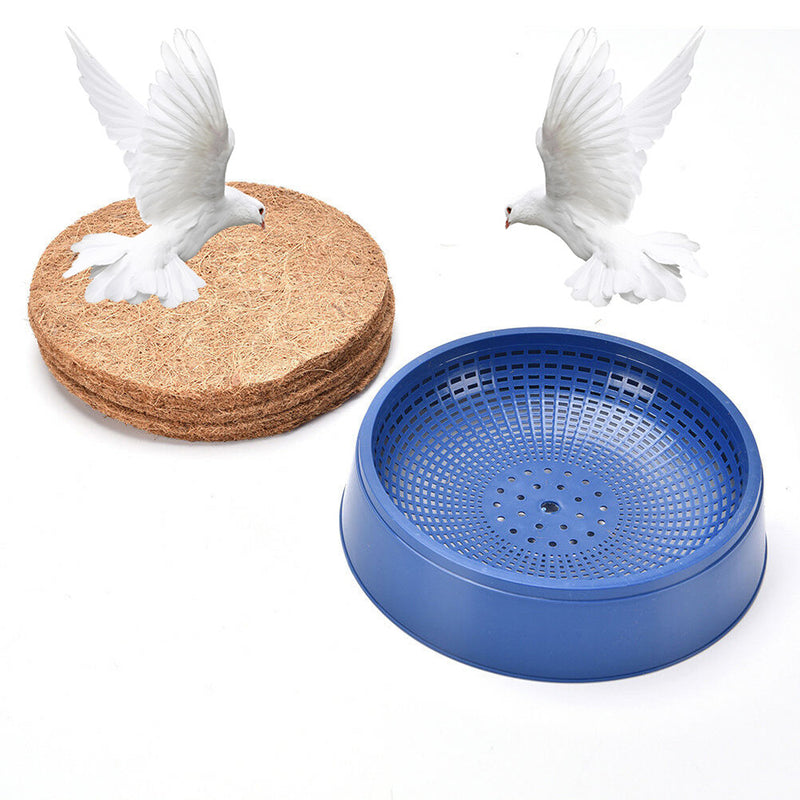 Plastic Racing Pigeon Breeding Basin Dove Nest Bird Nesting Bowl New Hot