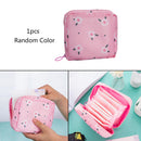 Sanitary Pad Pouch Napkin Towel Holder Organizer Bag Card Makeup Coin Purse